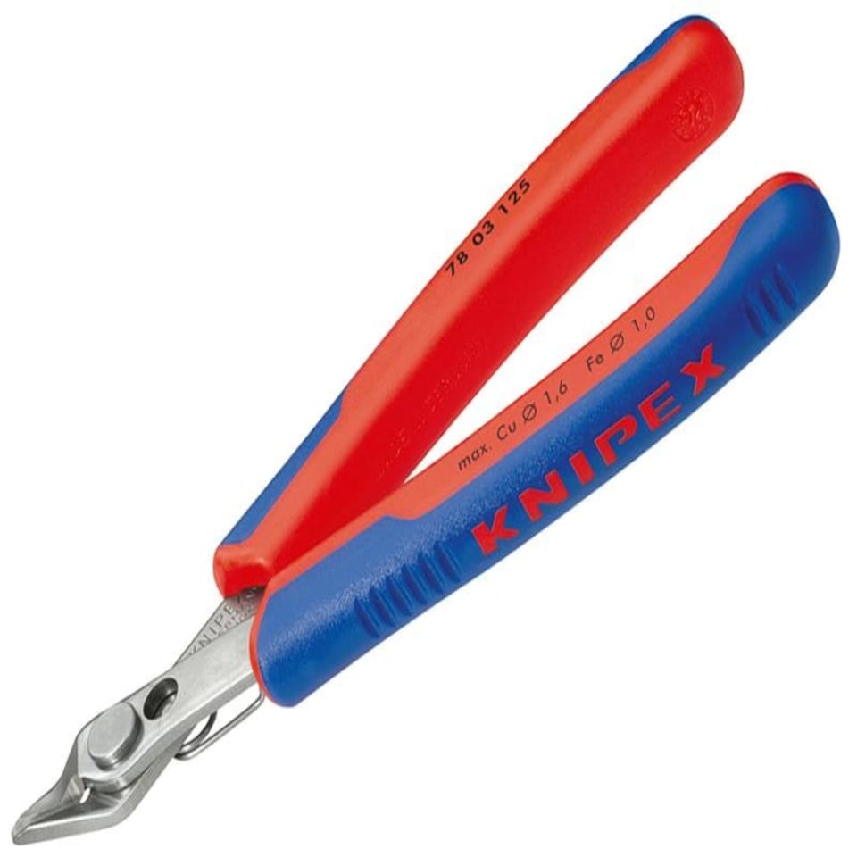 KNIPEX Electronic Super Knips Multi-Component Grip 125Mm