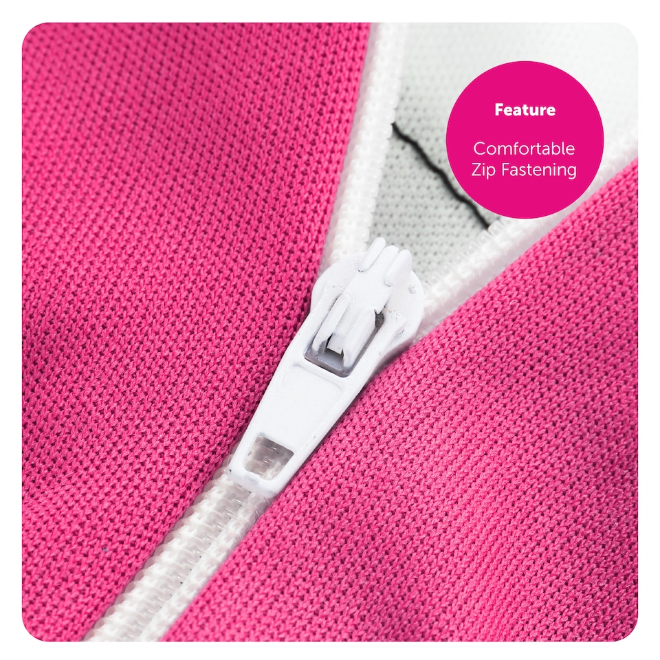 image 1 of Pink Cheerleader Fancy Dress Costume | Pink | XS