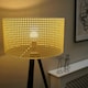 image 2 of ValueLights Barbro Black Tripod Floor Lamp Wicker Shade & Bulb