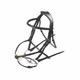 image 2 of Shires Velociti Grackle Bridle Black | Size: Full
Colour: Black