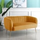 image 2 of Matilda 2 Seat Sofa Yellow
