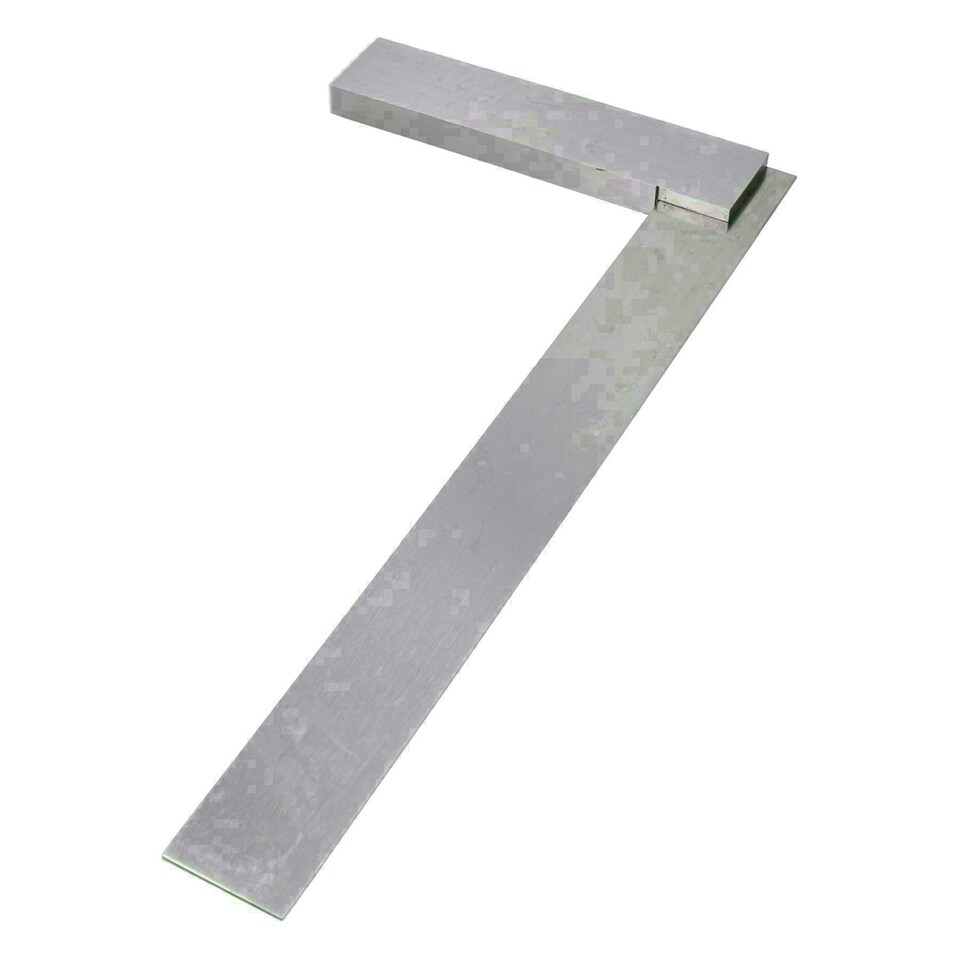 image 1 of 12" 300mm Engineer Tri Set Square Right Angle Straight Edge Stainless Steel