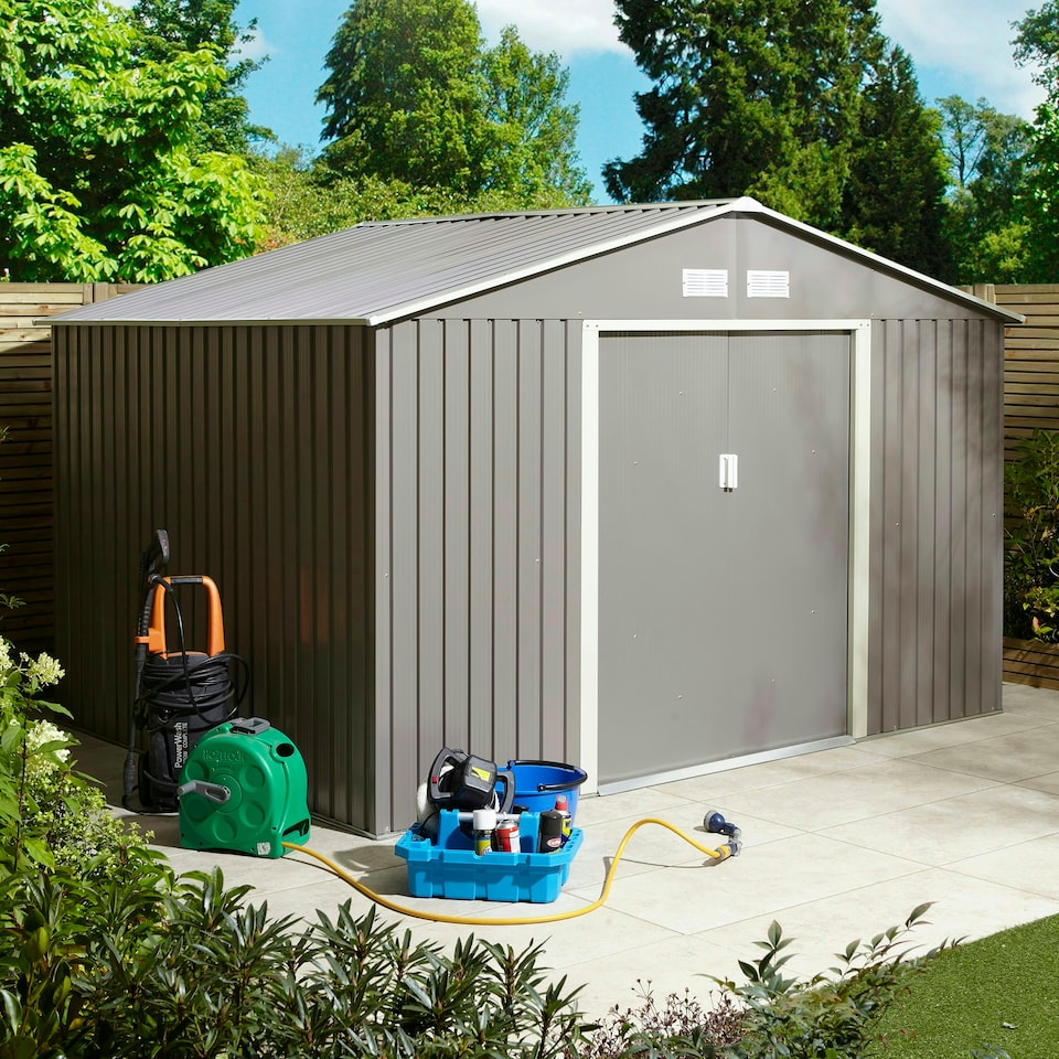 image 1 of Rowlinson Trentvale Metal Shed 10x8
