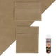 image 2 of Beige Van Carpet Lining, Storage Pouches & Adhesive Glue | Cream