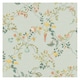 image 1 of Holden Decor Odyssey Trellis Shell Wallpaper | Blue | Duck Egg Blue/Multicoloured | 1