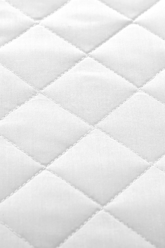 image 1 of Quilted 4ft Mattress Protector