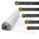 image 2 of Pegdev White Strawberry Netting UV Mesh for Fruit Plants Birds Away 17m