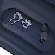 image 8 of Outsunny Double Air Bed Inflatable Mattress, 195 x 140 x 10cm, Blue