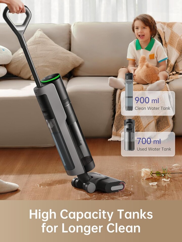 image 1 of Dreame H12 Pro Wet Dry Vacuum Cleaner, Smart Floor Cordless Vacuum Cleaner & Mop for Hard Floors with Hot Air Drying