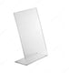 image 4 of A4 L-Shape Side-Loading Slanted Sign Holder
