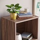 image 2 of Vida Designs Oxford 4 Tier Cube Bookcase Display Storage, Walnut