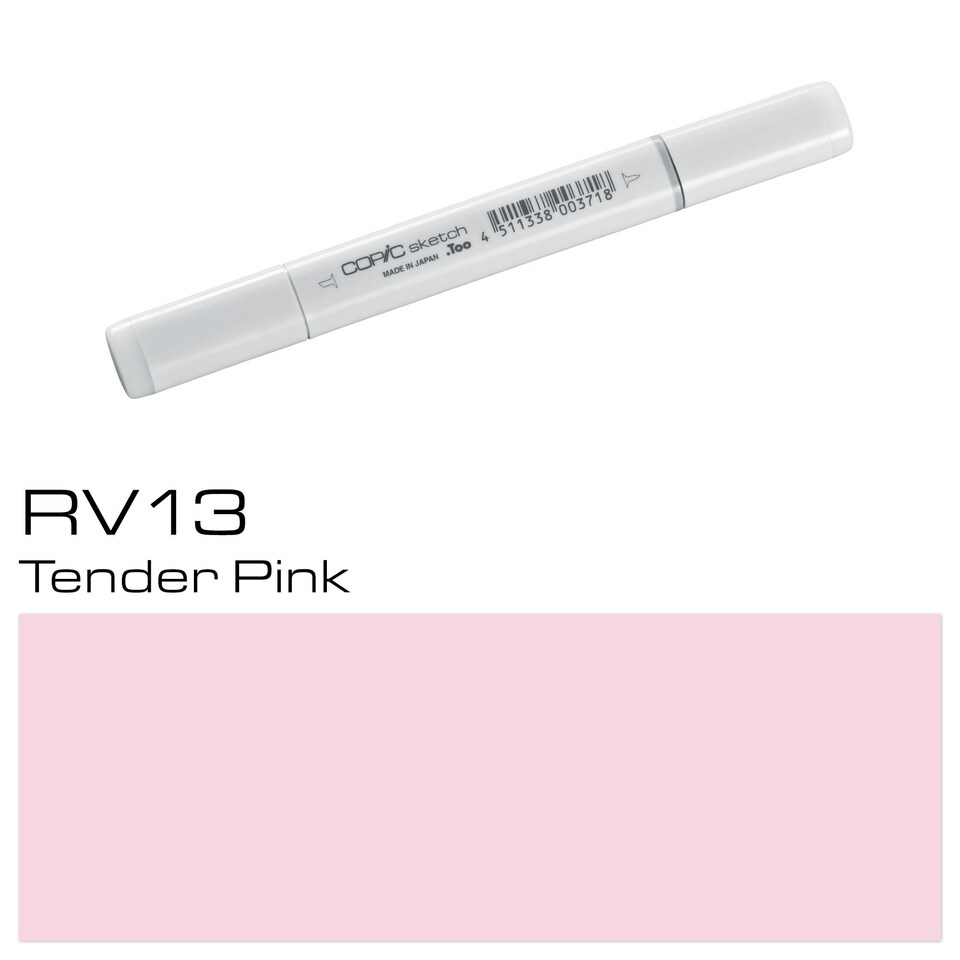 image 1 of Copic Sketch Marker, Tender Pink, Single Pen