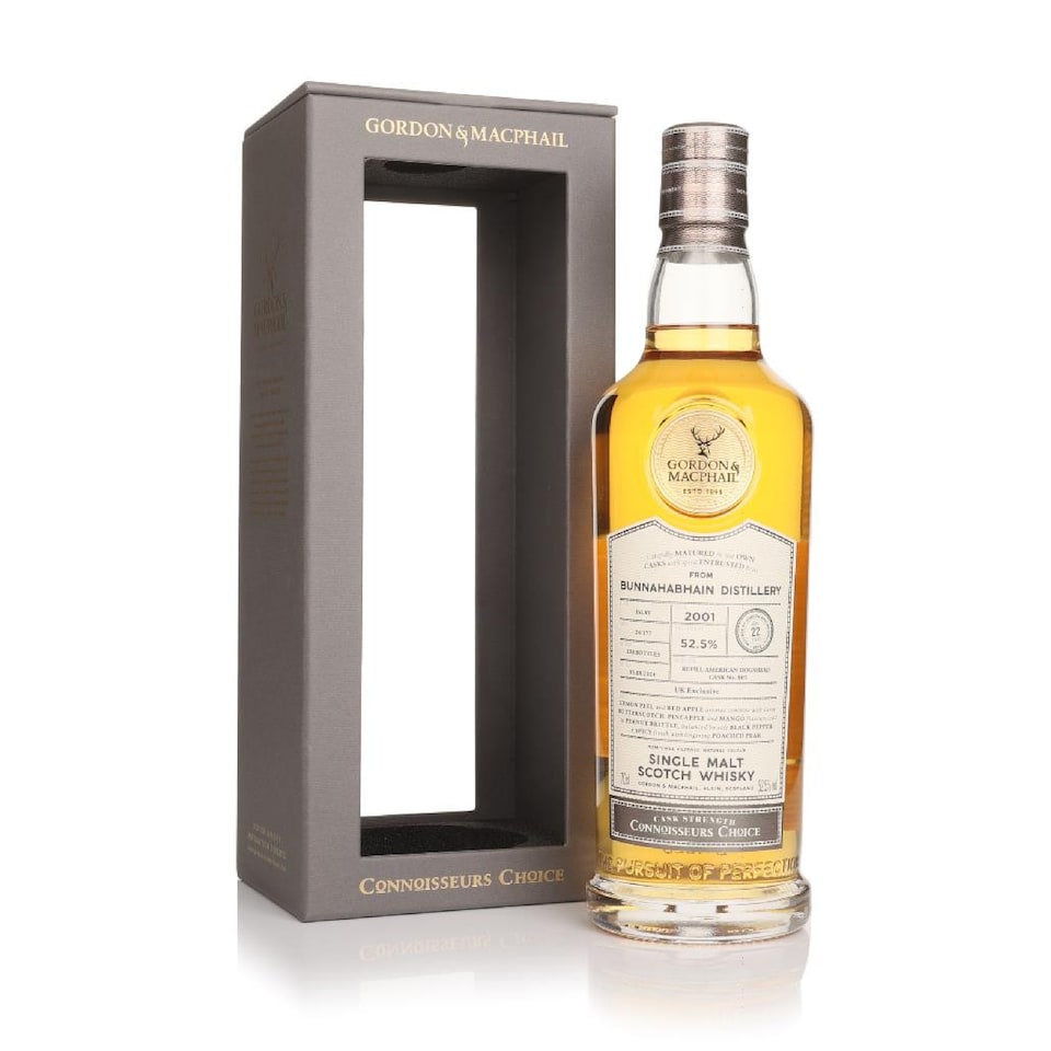 image 1 of Bunnahabhain 22 Year Old 2001 (cask 805) - Connoisseurs Choice (Gordon & MacPhail) | Clear | Whisky | 700