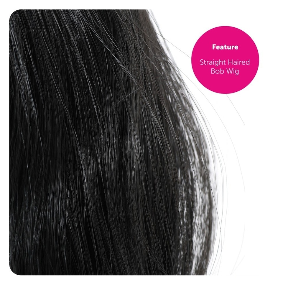 image 1 of Pack of 24 60s Sergeant Wig Black | One Size
