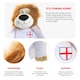 image 2 of Pack of 1 England Lion Football Hat Red | One Size