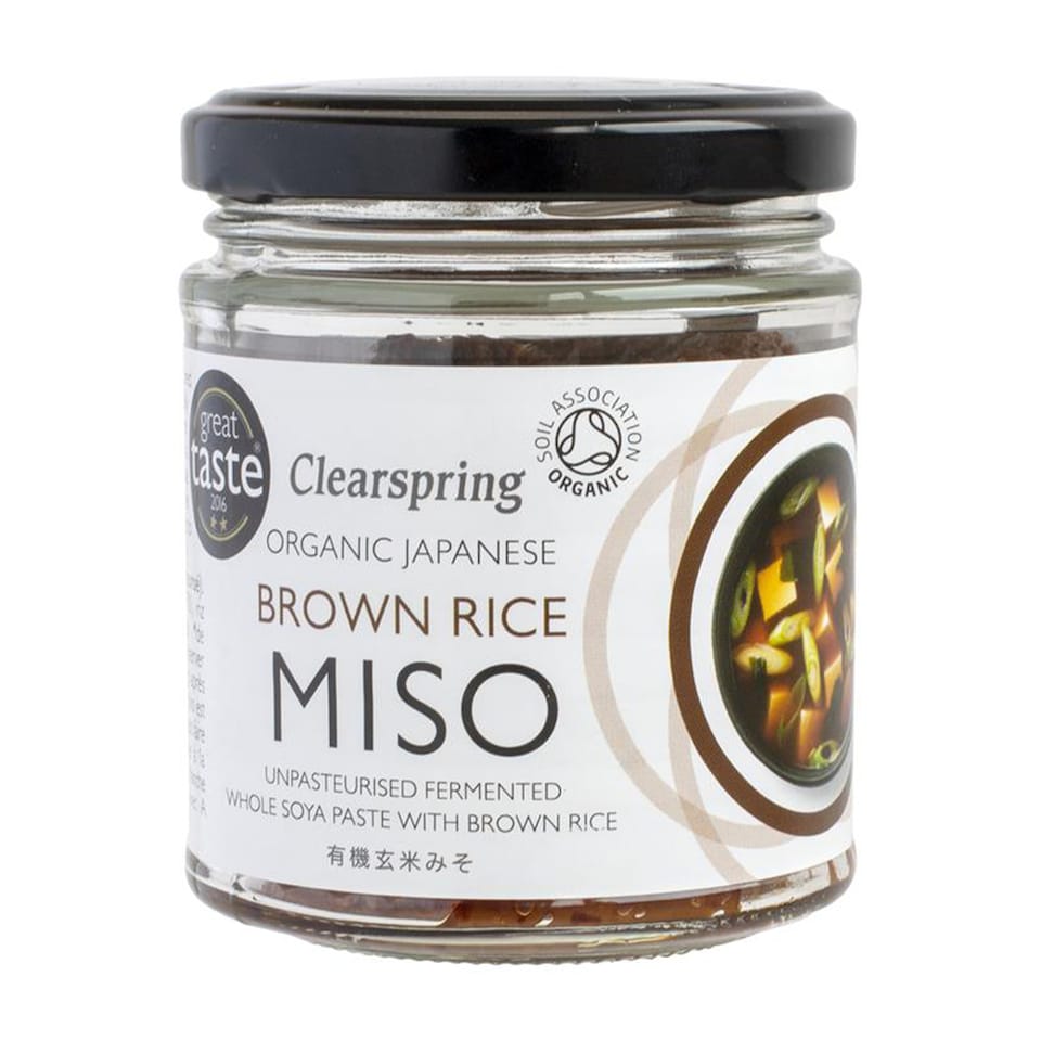 Organic Unpasteurised Japanese Brown Rice Miso Paste 150g (Clearspring)