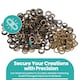 image 2 of 16mm Eyelets with Washers Durable Iron Grommets for DIY Project-50pcs