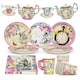 image 1 of Talking Tables Alice Wonderland Tea Party Tableware Set - 16 Pack