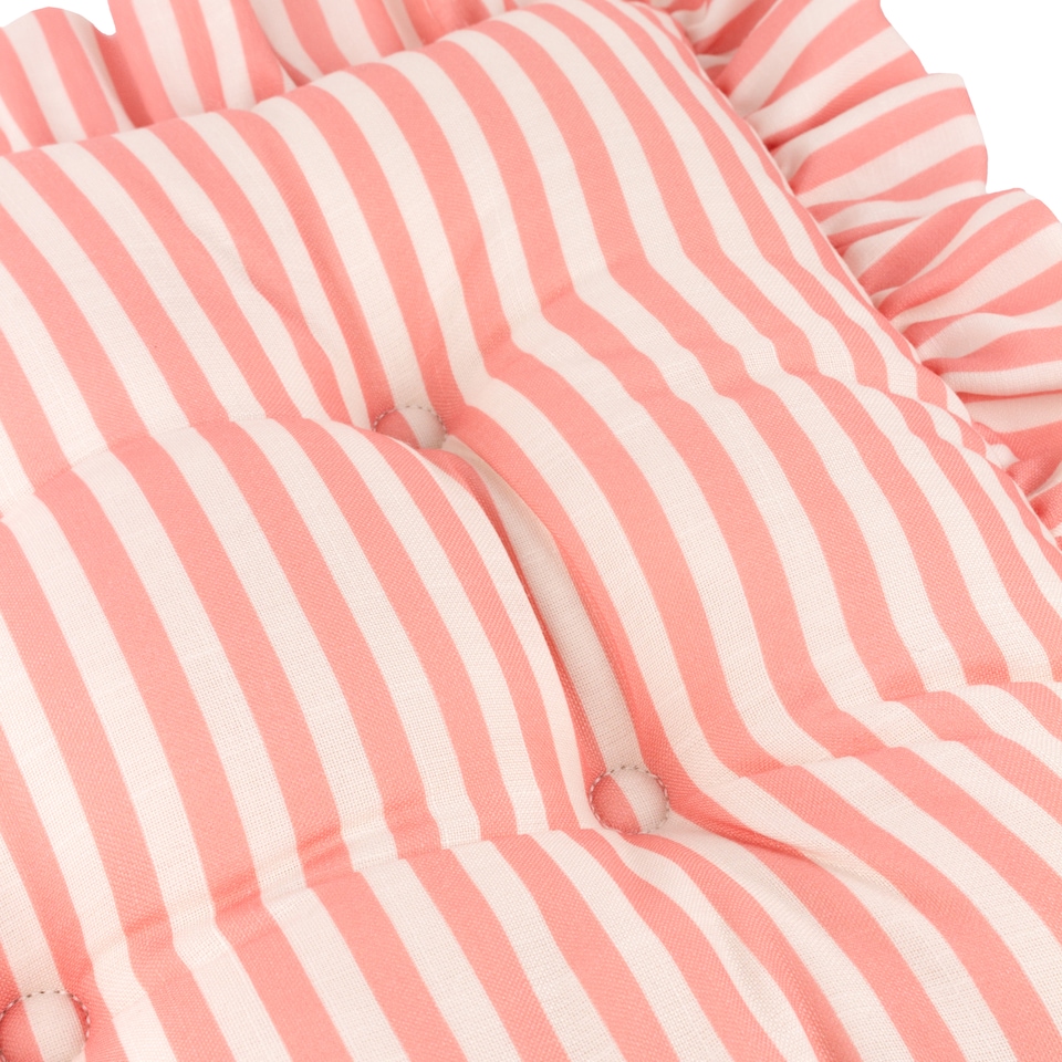 image 1 of Wylder Millie Ruffle 2 Pack Indoor Outdoor Seat Pads