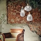 image 2 of Bergen-2 Indoor Dome Ceiling Pendant Lamp 1 Light Grey, E27