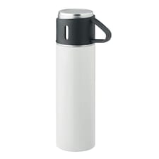 MidOcean Tonia Double-Walled 420ml Flask - White - One Size White | One Size
