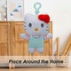 image 8 of Hello Kitty Soft Toy Plush Blue Cute Character Plush Huggable Cuddly 12cm Blue