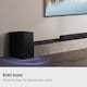 image 6 of SAMSUNG Q-Series Soundbar HW Q600F 3.1.2 ch Subwoofer (Model 2025) SpaceFit Sound Pro, Q-Symphony, Adaptive Sound | Black | Black