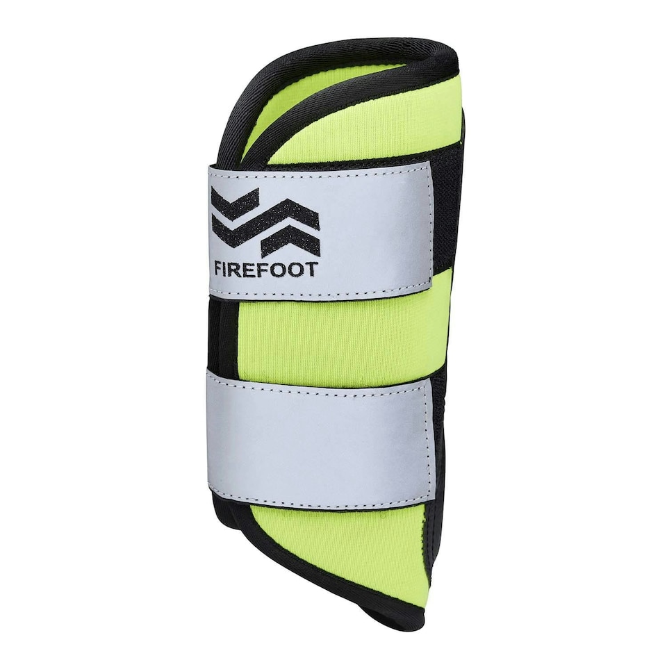 image 1 of Firefoot Reflective Horse Tendon Boots - Yellow - Pony