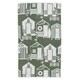 image 3 of Kings Parade 100% Cotton Towels – Supersoft 550 GSM, Yarn-Dyed, Coastal-Inspired Jacquard Design Green | Olive | Bath sheet