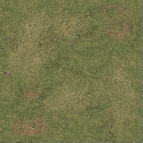 Grassy Fields Gaming Mat 2x2 v.1 - Brand New