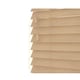 image 1 of 240cm Fawn Oak Wooden Venetian Blinds With Strings (130cm drop) | Brown | Brown