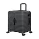 image 1 of IT Luggage Jumbo Charcoal Medium Suitcase with TSA Lock Grey | Medium