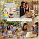 image 5 of Blue 1 Number Candle  Birthday Anniversary Party Cake Decorations Topper | Blue