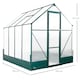 image 5 of Outsunny Walk-in Greenhouse Garden Polycarbonate Aluminium w/ Window