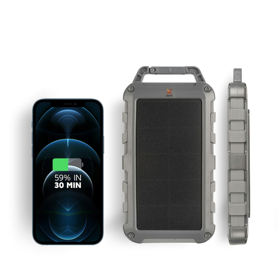 image 1 of Xtorm 20W Fuel Series Solar Charger 10.000 Grey Dark Grey