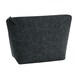 image 2 of Bagbase Felt Accessory Bag - Charcoal Melange - 19cm x 9cm x 18cm Grey