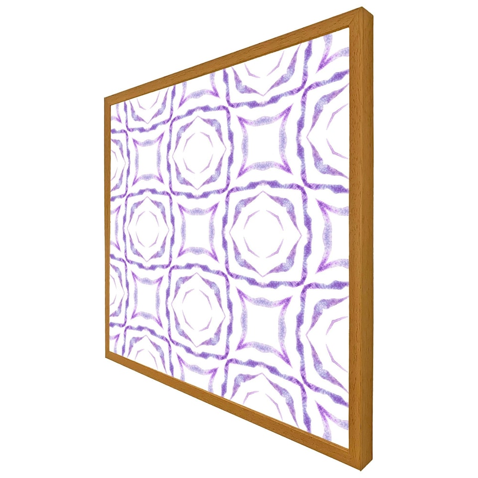 image 1 of Purple brilliant boho (Picture Frame) Grey | L
