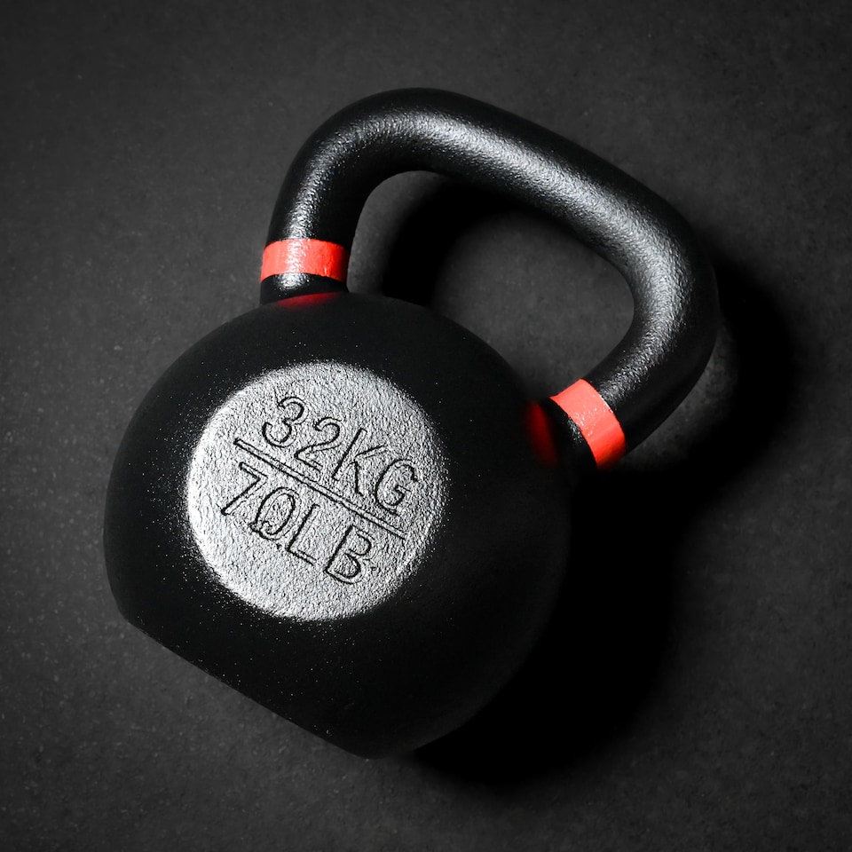 image 1 of GYM SETS Cast Iron Kettlebells- (4kg-6kg-8kg-12kg-16kg Kettlebell Set)