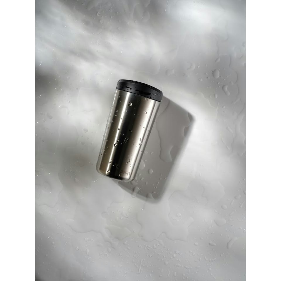 image 1 of Avira Alix Recycled Stainless Steel 400ml Tumbler - Silver - One Size