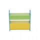image 8 of Oypla Colourful Childrens Toy Storage Crayon Unit Shelves with 3 Drawers Chest