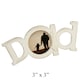 image 3 of Wooden Dad Photo Frame