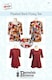 image 1 of Pamelas Patterns Pleated Back Flowy Tee Paper Sewing Pattern – Women’s Top, Sizes XS–XL, Easy