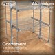 image 8 of 3 Tier Electrical Heated Folding Clothes Horse Airer Dryer with 36 Heated Rails