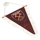 image 2 of West Ham United FC Triangle Pennant - New Claret/Sky Blue - One Size