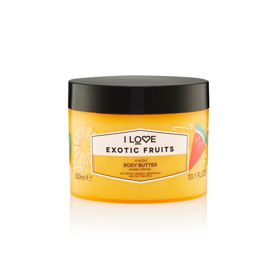 image 1 of I Love Exotic Fruits Scented Body Butter 330ml
