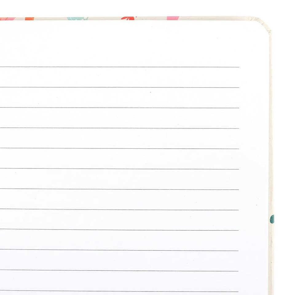 image 1 of Something Different Funky Fungi A5 Notebook - White/Pink/Orange - One Size