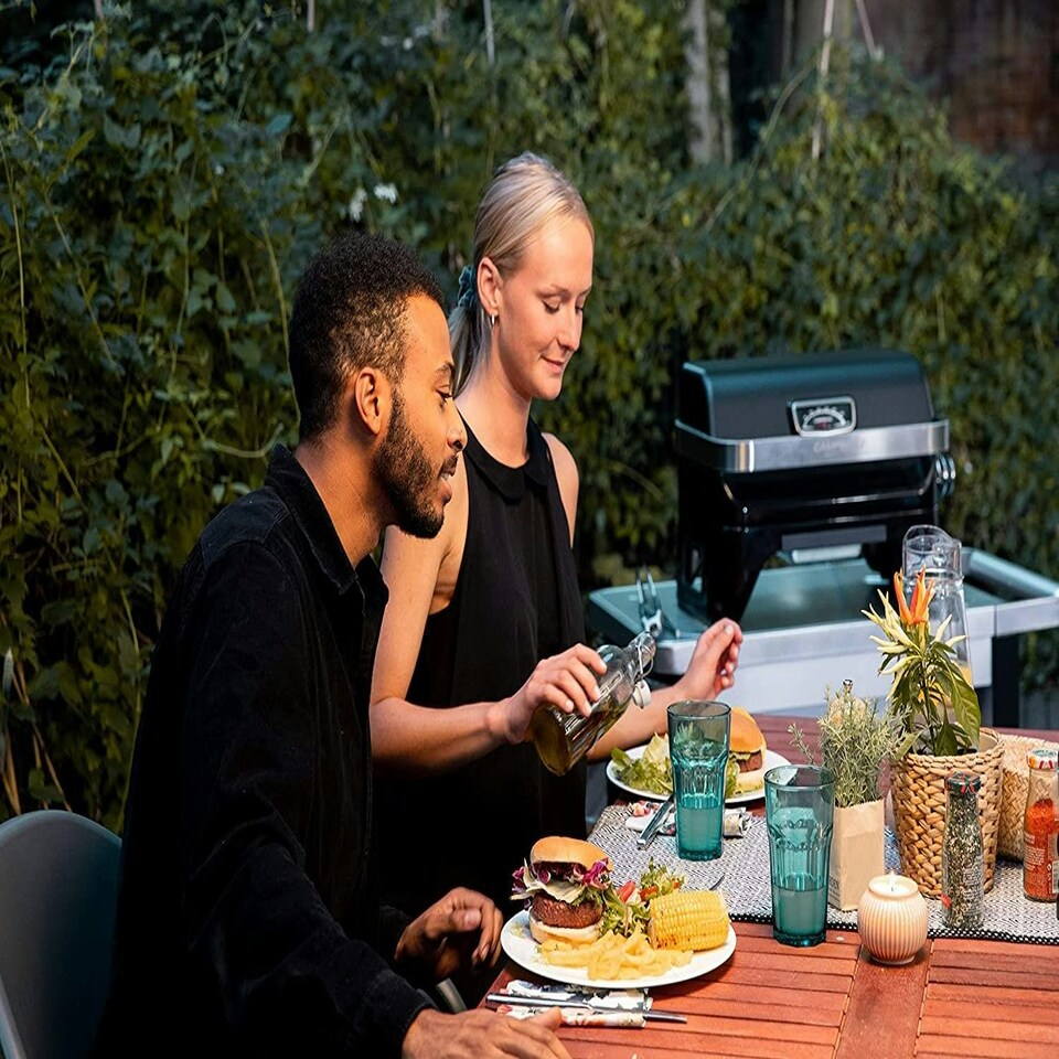image 1 of Attitude 2go CV Gas Plancha Barbeque Black