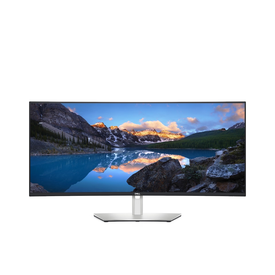 image 1 of DELL UltraSharp U3824DW, 95.2 cm (37.5"), 3840 x 1600 pixels, Wide Quad HD+, LCD, 8 ms, Black, Silver | Black | Black, Silver | 88 cm