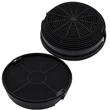 SPARES2GO Carbon Filters compatible with Samsung NK24M3050PS NK36M3050PS Cooker Hood (Pack of 2, Type 47 / AH012)