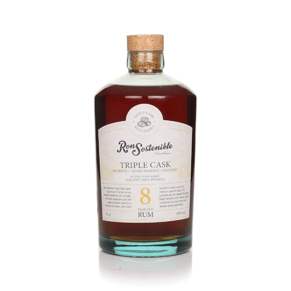 image 1 of Ron Sostenible Triple Cask 8 Year Old